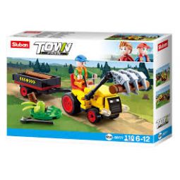 Tracteur et sa remorque Sluban Sluban Ikaipaka jeux & jouets