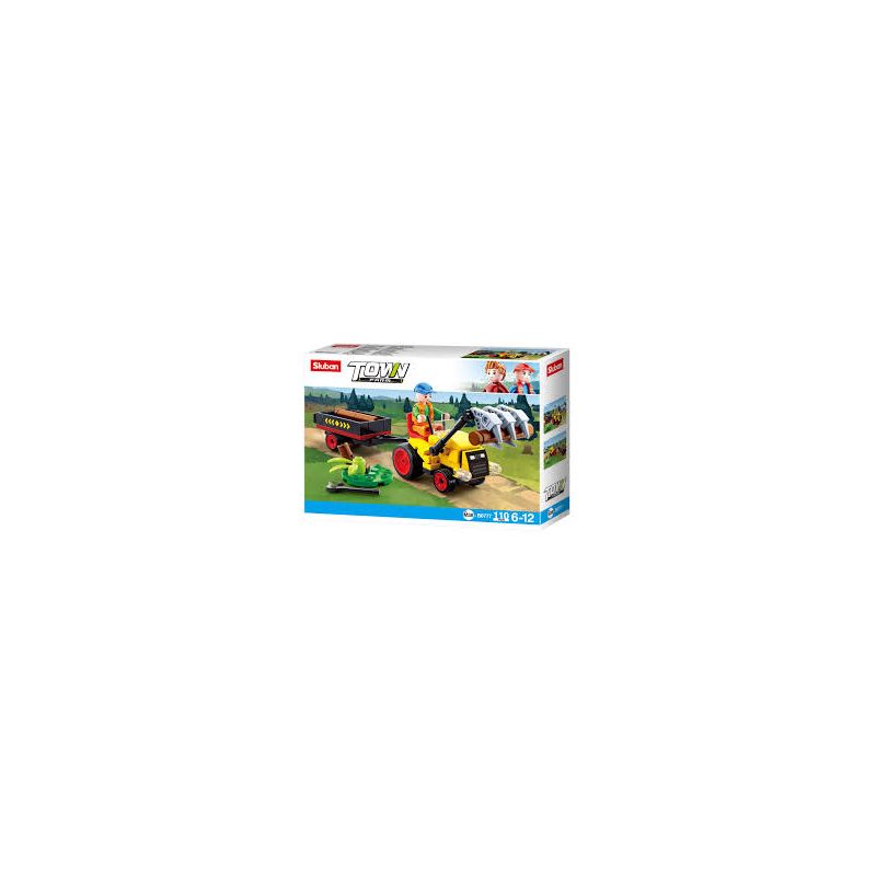 Tracteur et sa remorque Sluban Sluban Ikaipaka jeux & jouets