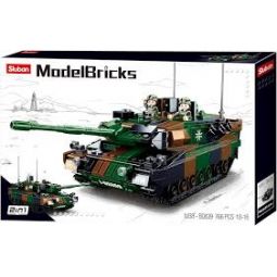 German Main Battle Tank Sluban Sluban Ikaipaka jeux & jouets