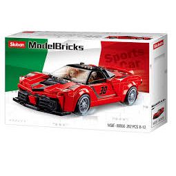 Voiture Italienne Rouge Sluban Sluban Ikaipaka jeux & jouets