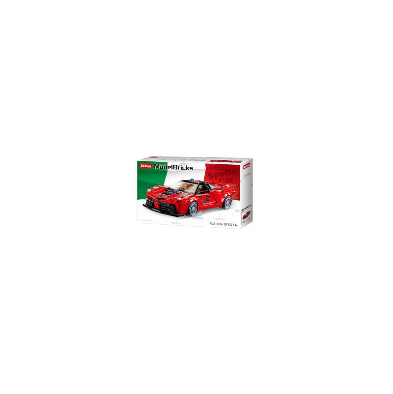 Voiture Italienne Rouge Sluban Sluban Ikaipaka jeux & jouets