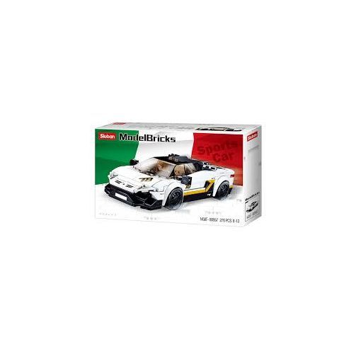 Voiture Italienne Blanche Sluban Sluban Ikaipaka jeux & jouets