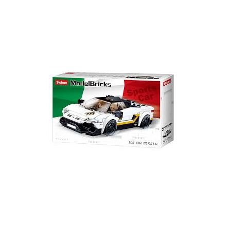 Voiture Italienne Blanche Sluban Sluban Ikaipaka jeux & jouets
