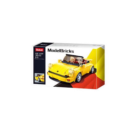 930 Sport Car Jaune Sluban Sluban Ikaipaka jeux & jouets Royan