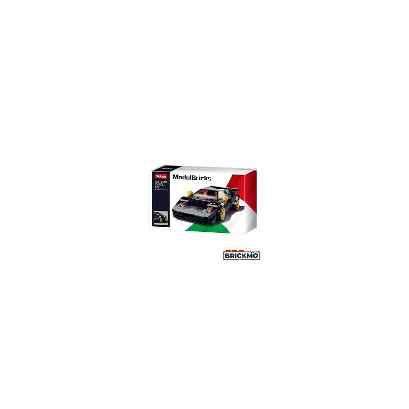 Sluban-Sport Car Noir Sluban Sluban Ikaipaka jeux & jouets Royan