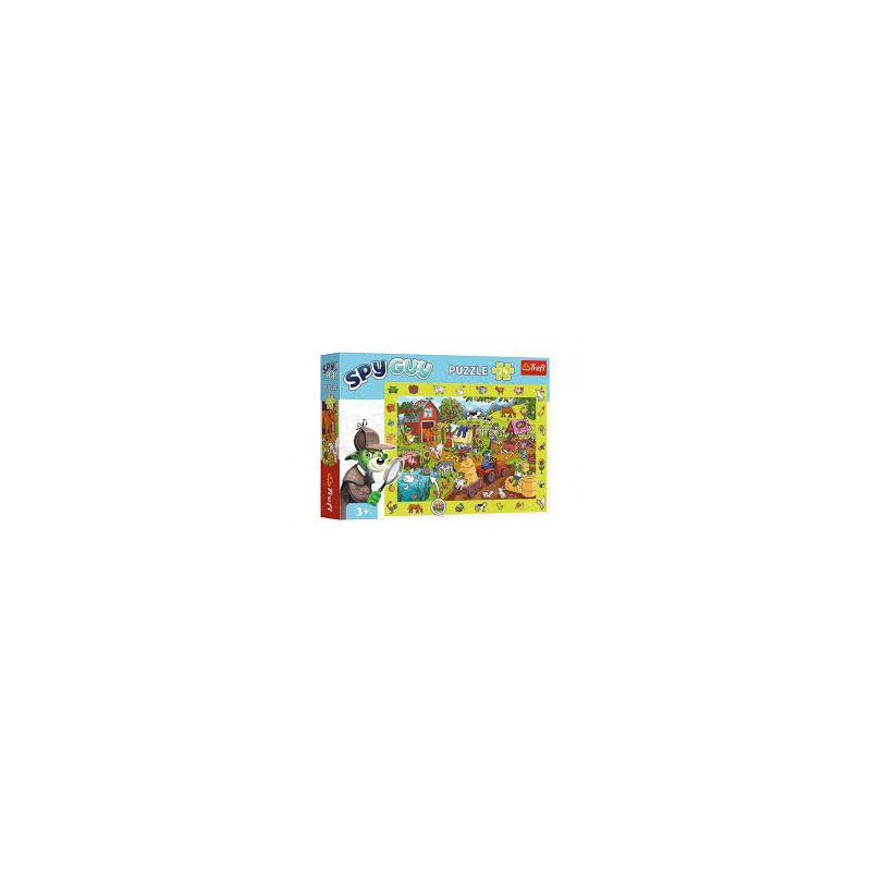 Puzzle 24p observation spy guy la ferme  Ikaipaka jeux & jouets