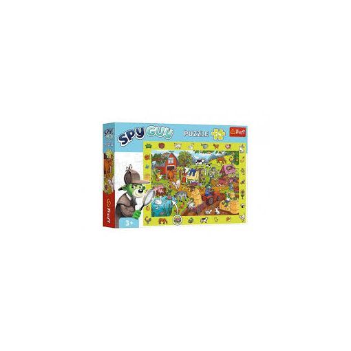 Puzzle 24p observation spy guy la ferme  Ikaipaka jeux & jouets