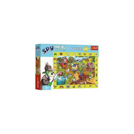 Puzzle 24p observation spy guy la ferme  Ikaipaka jeux & jouets