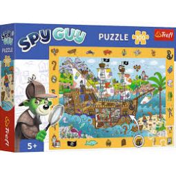 Puzzle 100p observation spy guy Navire des pirates  Ikaipaka