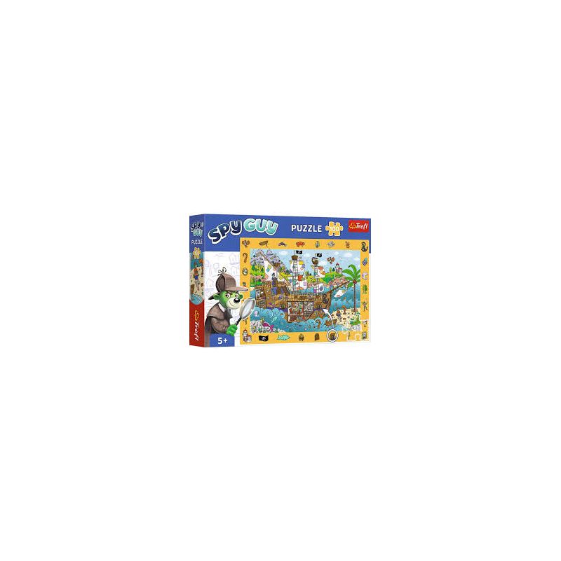 Puzzle 100p observation spy guy Navire des pirates  Ikaipaka
