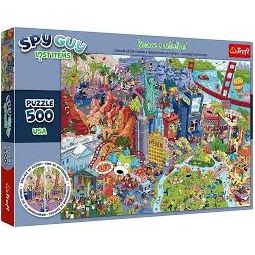 Puzzle 500p observation spy guy Europe  Ikaipaka jeux & jouets