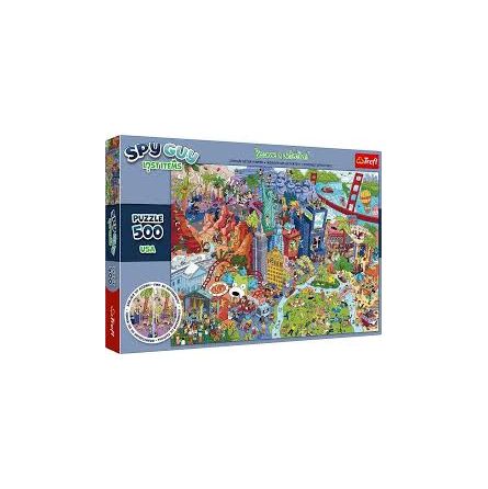 Puzzle 500p observation spy guy Europe  Ikaipaka jeux & jouets