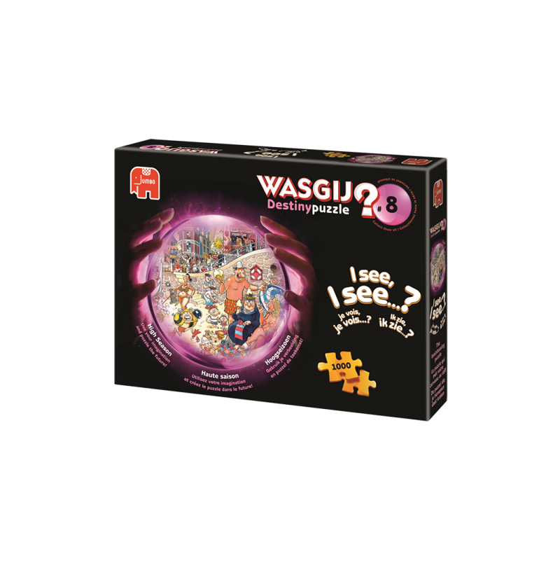 Puzzle 1000p Wasgij Retro Destiny 8 Haute Saison  Ikaipaka jeux