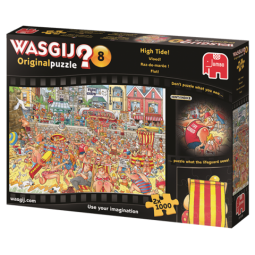 Puzzle 1000p Wasgij Retro Original 8 Raz de marée  Ikaipaka