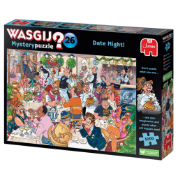 Puzzle 1000p Wasgij Mystery 26 Saint Valentin!  Ikaipaka jeux &