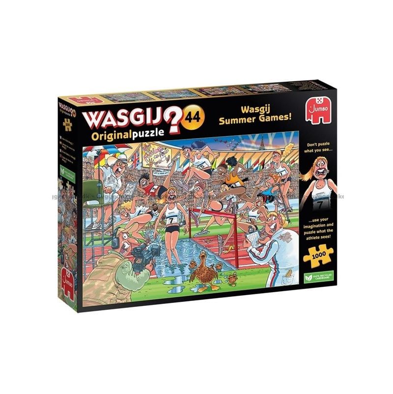 Puzzle 1000p Wasgij Original 44 Jeux d'été  Ikaipaka jeux &