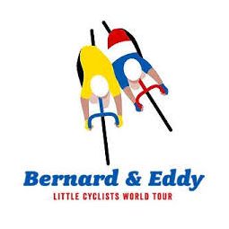 Cycliste Maillot France Grimpeur Bernard et Eddy Bernard et