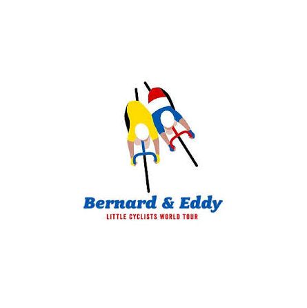 Cycliste Maillot France Grimpeur Bernard et Eddy Bernard et