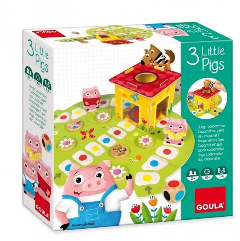 Les 3 petits Cochons Goula Ikaipaka jeux & jouets Royan