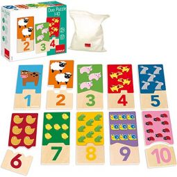 Puzzle Duo 1 à 10 Goula Ikaipaka jeux & jouets Royan