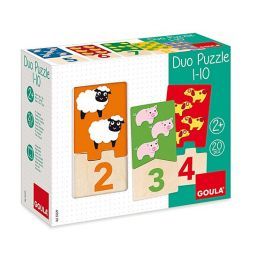 Puzzle Duo 1 à 10 Goula Ikaipaka jeux & jouets Royan