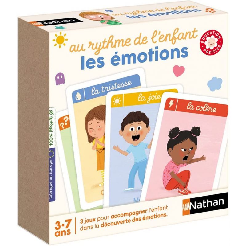 Les émotions cartes Nathan Ikaipaka jeux & jouets Royan
