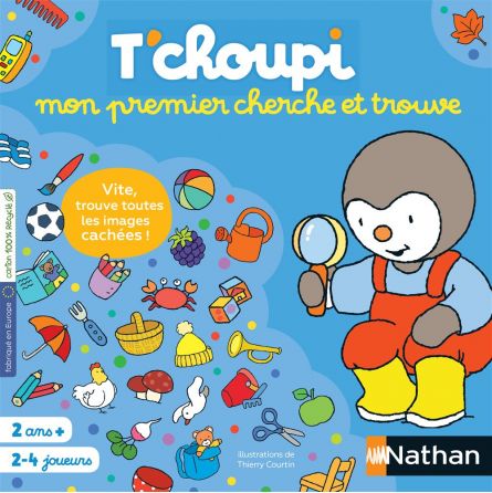 Mon premier Cherche et Trouve T'CHOUPI Nathan Ikaipaka jeux &