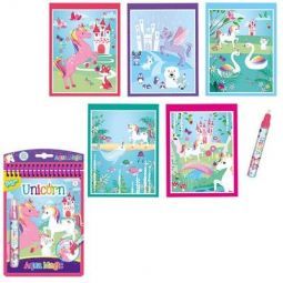 Coloriage Aqua-magic Licorne  Ikaipaka jeux & jouets Royan