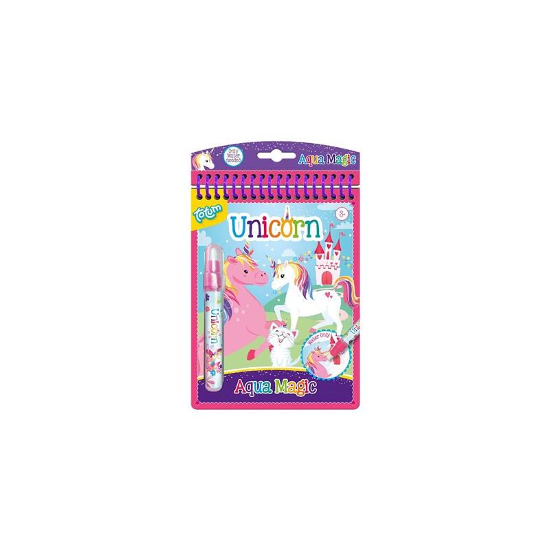 Coloriage Aqua-magic Licorne  Ikaipaka jeux & jouets Royan