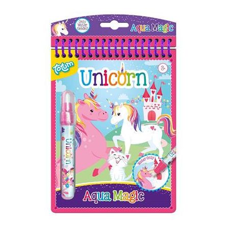Coloriage Aqua-magic Licorne  Ikaipaka jeux & jouets Royan