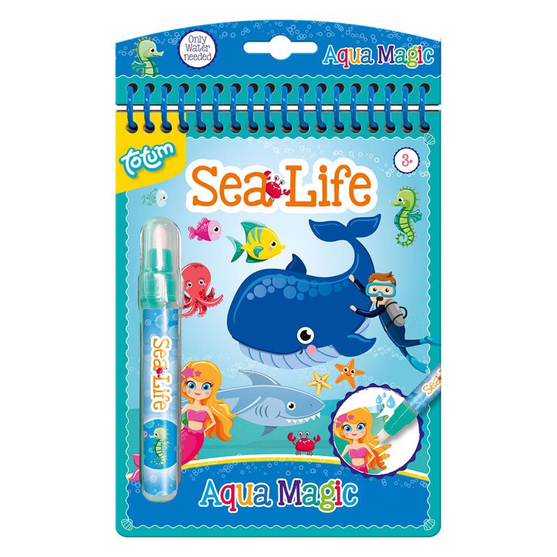 Coloriage Aqua-magic Océan  Ikaipaka jeux & jouets Royan