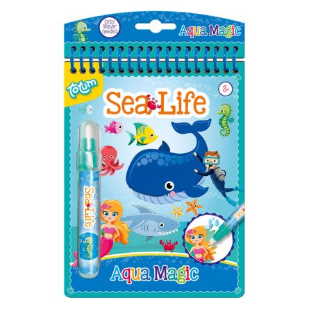 Coloriage Aqua-magic Océan  Ikaipaka jeux & jouets Royan