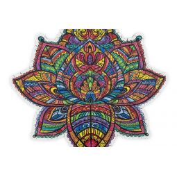 Puzzle en Bois Florissant Lotus Créatif Puzzle Ikaipaka jeux &