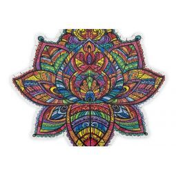 Puzzle en Bois Florissant Lotus Créatif Puzzle Ikaipaka jeux &