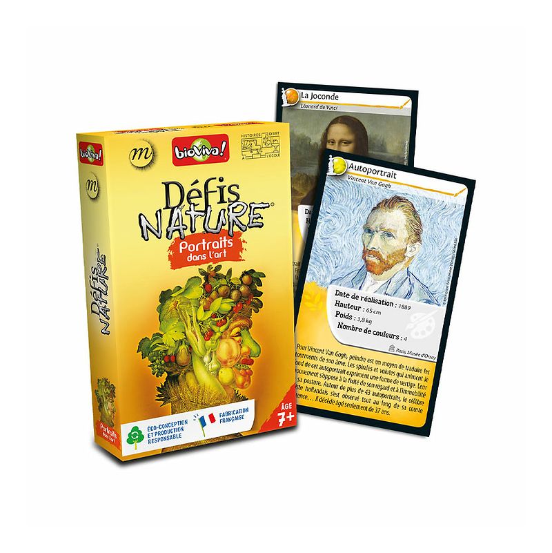 Défis Nature Portraits dans l'Art Bioviva Ikaipaka jeux &