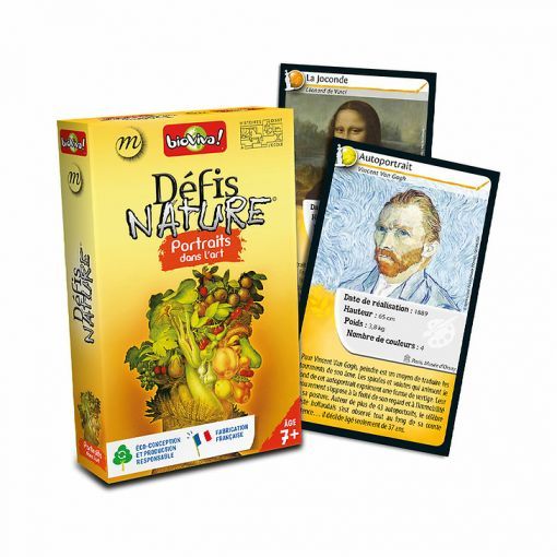 Défis Nature Portraits dans l'Art Bioviva Ikaipaka jeux &
