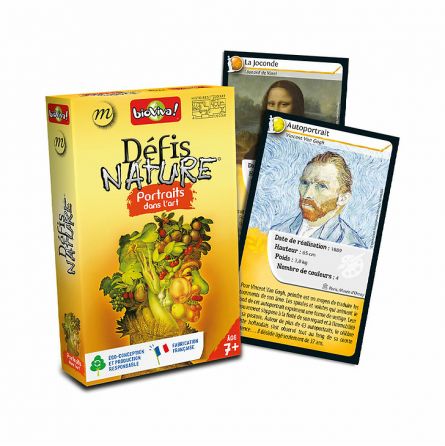 Défis Nature Portraits dans l'Art Bioviva Ikaipaka jeux &