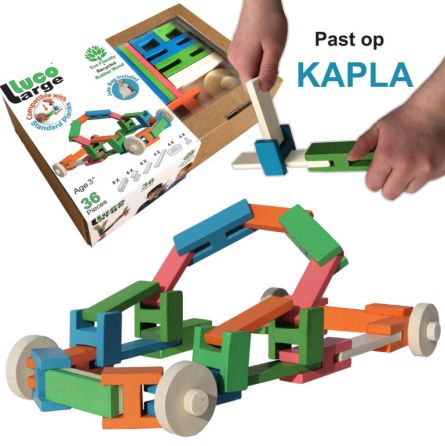 LUCO LARGE coffret 36 pièces  Ikaipaka jeux & jouets Royan