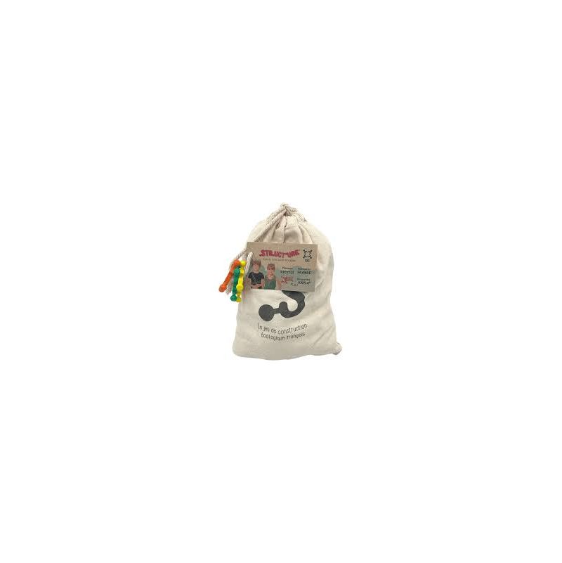 Structure Sac de 100 pièces  Ikaipaka jeux & jouets Royan