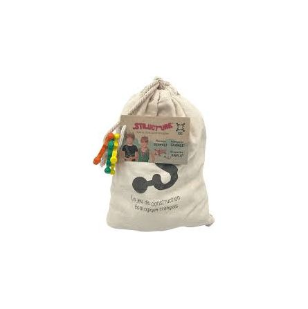 Structure Sac de 100 pièces  Ikaipaka jeux & jouets Royan