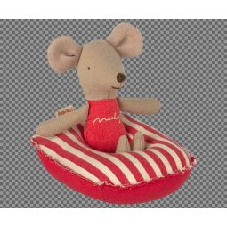 Maïleg "Bâteau pneumatique" pour petites souris Rouge Maileg