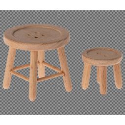Maïleg Table + chaise bouton Souris Maileg Ikaipaka jeux &