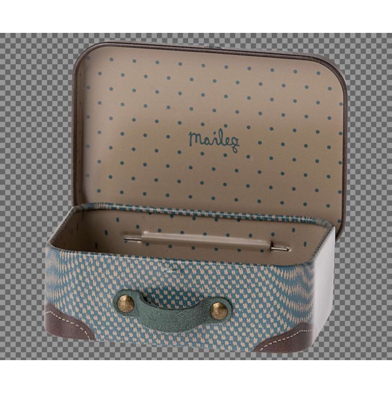 Maïleg Petite valise classique Bleue Maileg Ikaipaka jeux &