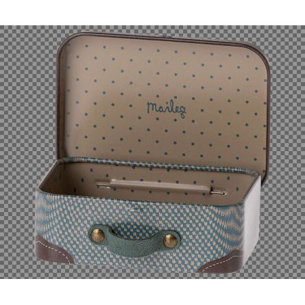 Maïleg Petite valise classique Bleue Maileg Ikaipaka jeux &