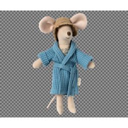 Maïleg Peignoir de bain Bleu Maileg Ikaipaka jeux & jouets Royan