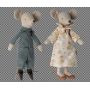 GrandMa & GrandPa Souris in CigarBox Maileg Ikaipaka jeux &