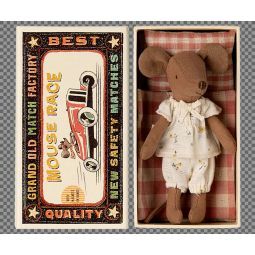 Maïleg Grande Sœur Souris in MatchBox Maileg Ikaipaka jeux &
