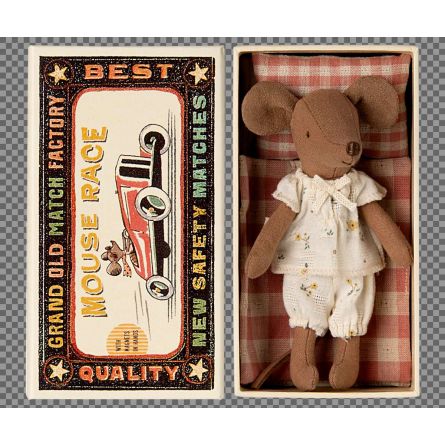 Maïleg Grande Sœur Souris in MatchBox Maileg Ikaipaka jeux &