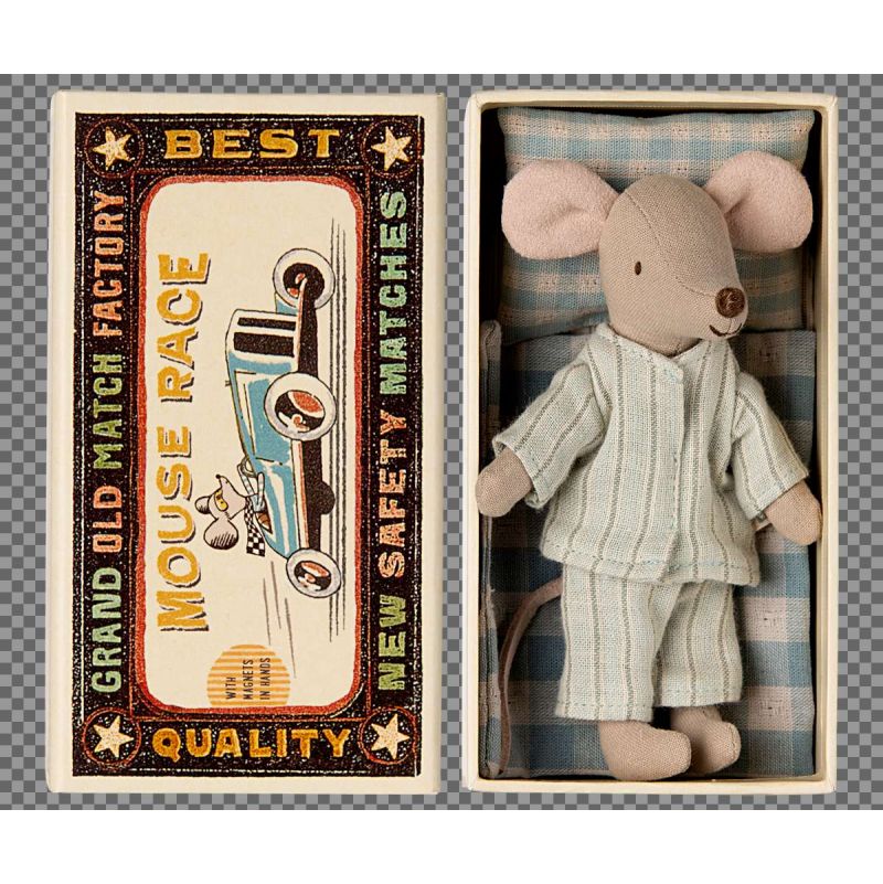 Maïleg Grand frère Souris in MatchBox Maileg Ikaipaka jeux &