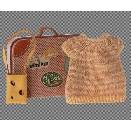 Maïleg Robe & Sac Grande sœur in Suitcase Maileg Ikaipaka jeux